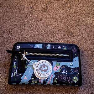 NWT Spartina 449 NY Map Wallet with Vibrant Graphics